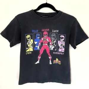 Vintage 90s Mighty Morphin Power Rangers Shirt O/S